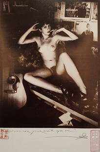 China Hamilton, Woman, 2000: Artist/Photographer: China Hamilton Title/Subject: China Hamilton, Woman, 2000 Condition: Extra Fine - Excellent Type Of Print: Authentic Sheet Fed Photogravure/Heliogravure Paper: Medium weight, sati