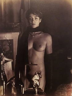 China Hamilton, Woman, 2000: Artist/Photographer: China Hamilton Title/Subject: China Hamilton, Woman, 2000 Condition: Extra Fine - Excellent Type Of Print: Authentic Sheet Fed Photogravure/Heliogravure Paper: Medium weight, sati