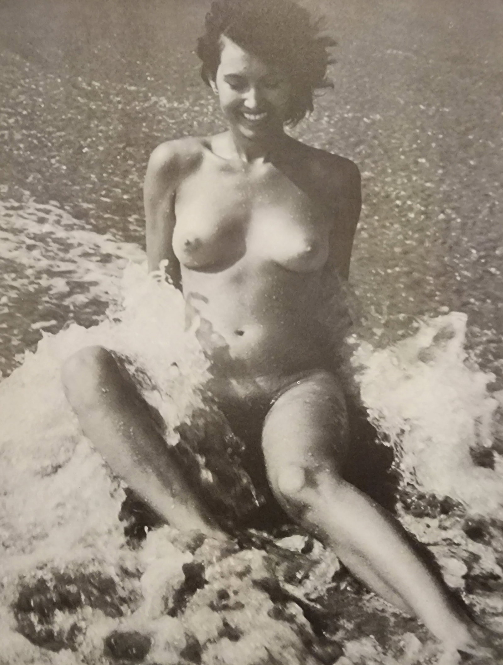 Andre de Dienes, Sun Warmed Nudes, 1965: Artist/Photographer: Andre de Dienes Title/Subject: Sun Warmed Nudes, 1965 Condition: Extra Fine - Excellent Type Of Print: Authentic Sheet Fed Photogravure/Heliogravure. Paper: Medium weight, satin/m