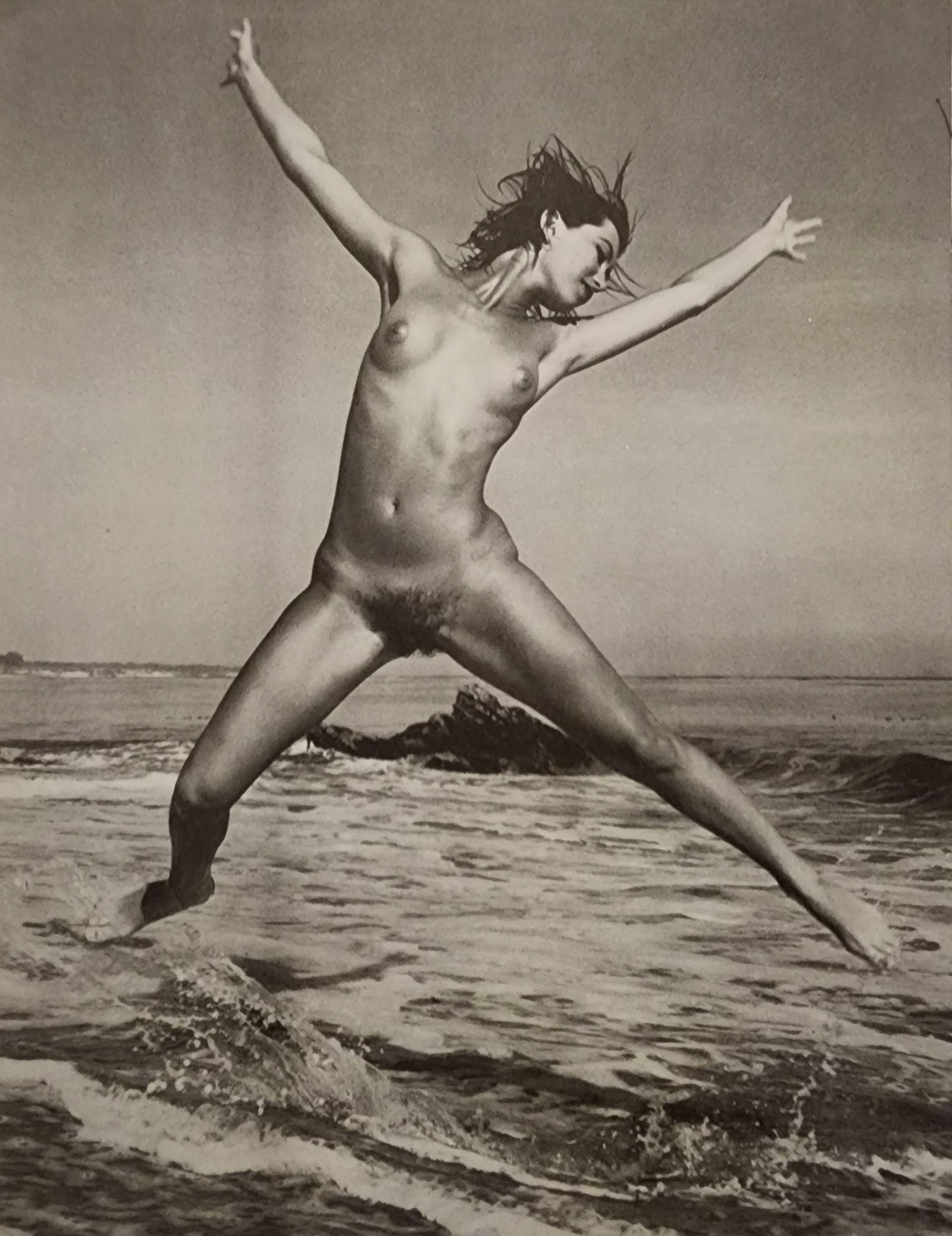 Andre de Dienes, Sun Warmed Nudes, 1965: Artist/Photographer: Andre de Dienes Title/Subject: Sun Warmed Nudes, 1965 Condition: Extra Fine - Excellent Type Of Print: Authentic Sheet Fed Photogravure/Heliogravure. Paper: Medium weight, satin/m