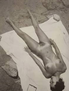 Andre de Dienes, Sun Warmed Nudes, 1965: Artist/Photographer: Andre de Dienes Title/Subject: Sun Warmed Nudes, 1965 Condition: Extra Fine - Excellent Type Of Print: Authentic Sheet Fed Photogravure/Heliogravure. Paper: Medium weight, satin/m