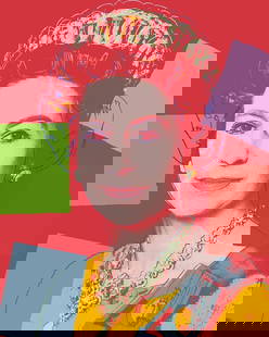 Andy Warhol, Sunday B. Morning Queen Elizabeth 334, Limited Edition Serigraph: Andy Warhol Sunday B. Morning QUEEN ELIZABETH 334 - 2022 Limited Edition of 3500 Serigraph, Printed on museum board Size: 30 1/4" x 38" (96.5 x 76.75 cm) Stamped on the back with blue ink; "Published