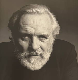 Patrick Demarchelier, Anthony Hopkins, New York, 1998: Photographer: PATRICK DEMARCHELIER: internationally renowned fashion and portrait photographer known for his ability to represent the true personalities of his subjects. He discovered his passion at 1