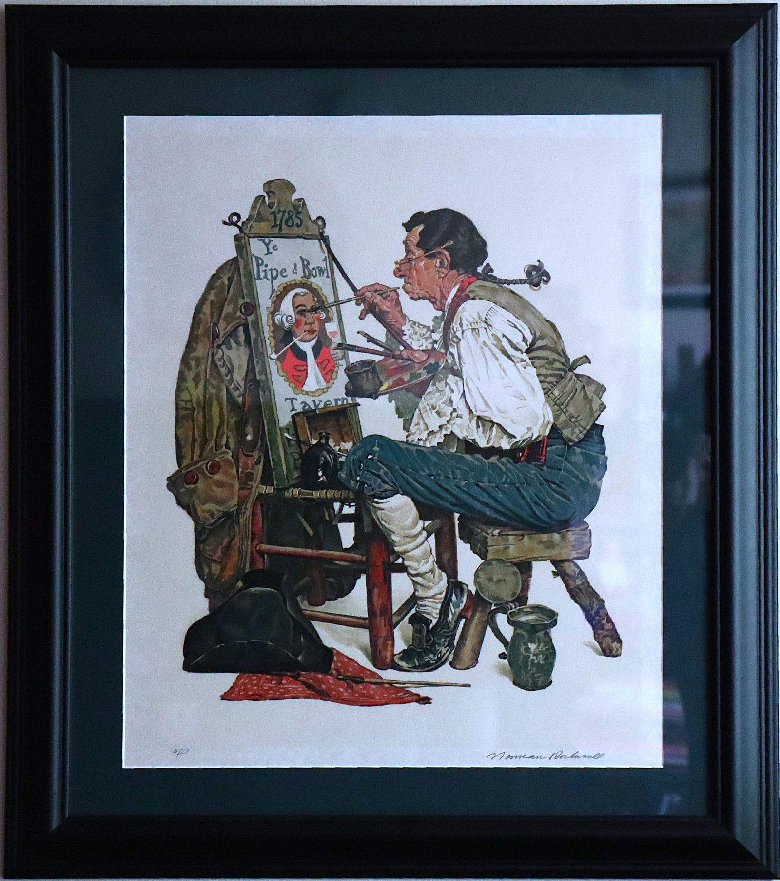 Norman Rockwell Adventures Between Adventures Print