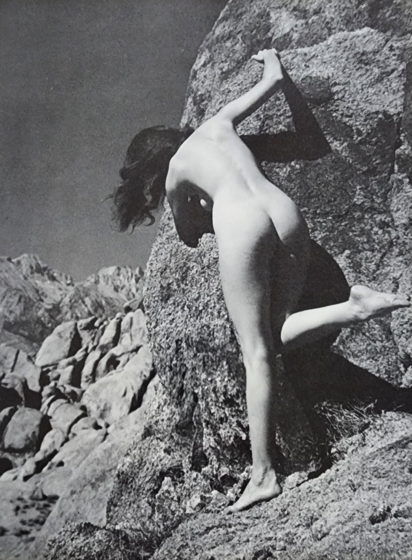 Andre de Dienes, Sun-Warmed Nude 1965: Artist/Photographer: Andre de Dienes Title/Subject: Sun-Warmed Nude Type Of Print: Authentic Sheet Fed Photogravure/Heliogravure. Date Of Print: 1965 Paper: Medium weight, satin/matte finish. Print Or