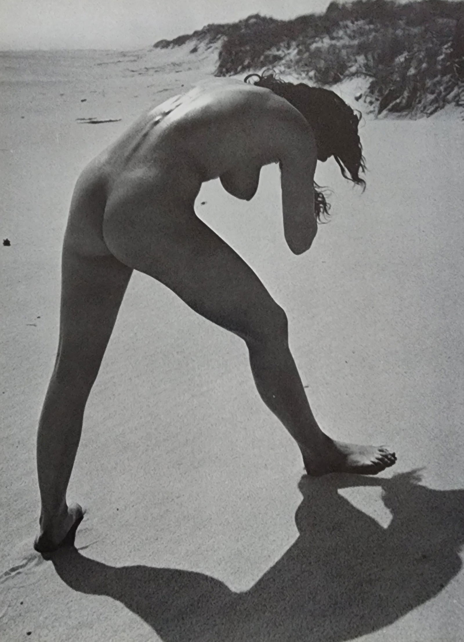 Andre de Dienes, Sun-Warmed Nude 1965: Artist/Photographer: Andre de Dienes Title/Subject: Sun-Warmed Nude Type Of Print: Authentic Sheet Fed Photogravure/Heliogravure. Date Of Print: 1965 Paper: Medium weight, satin/matte finish. Print Or