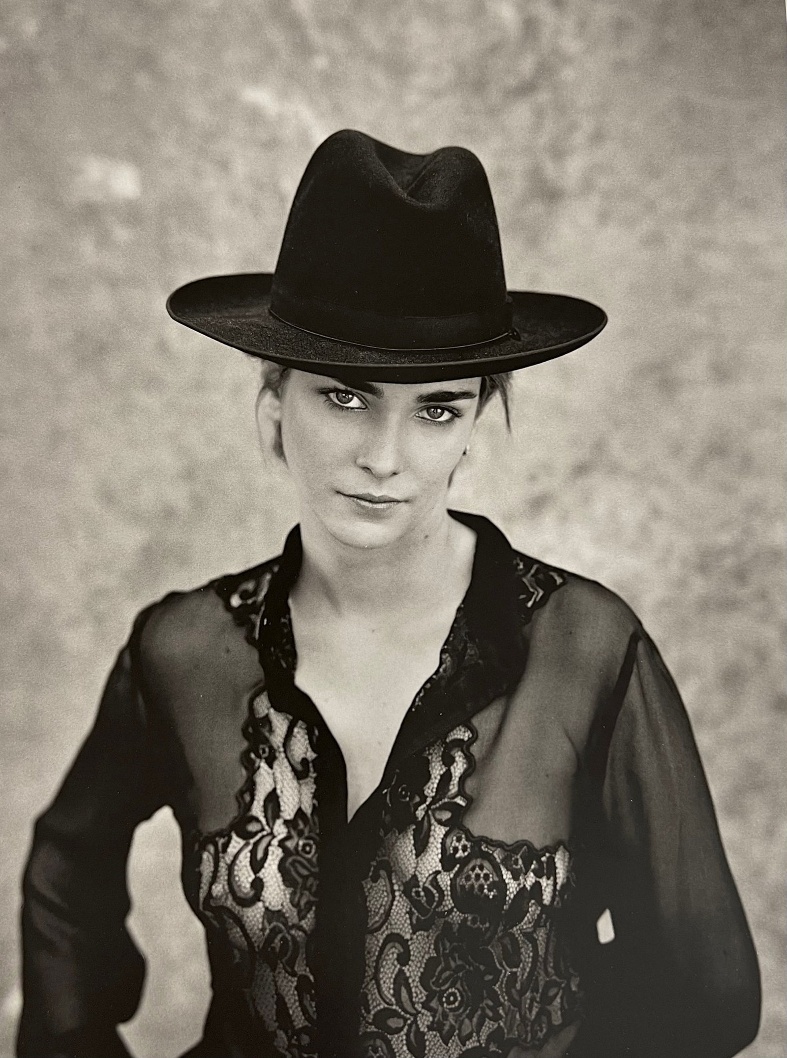 Marc Lagrange, Fedora, 2000's: Photographer: Marc Lagrange was a Belgian photographer known for his nude portraits of female figures. Lagrange created dream-like and fantastical narrative pictures populated by beautiful nudes that