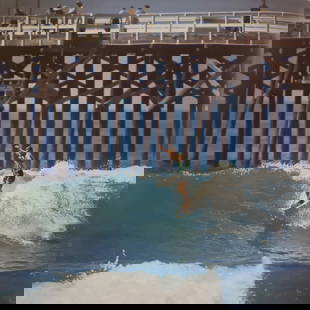 Leroy Grannis, John Peck, Ocdeanside, 1968: Photographer: LeRoy Grannis (1917-2011) captured the early surf lifestyle of Southern California unlike any other of his generation. Subject/Title: John Peck, Ocdeanside Date Of Negative: 1968 Type Of