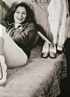 Terry O'neill, Ava Gardner, 1972: Photographer: TERRY O'NEILL Subject/Title: Ava Gardner Date Of Negative: 1972 Type Of Print: Authentic Duotone Photo Engraving Date Of Print: 2021 Publisher: British Library Cataloguing Paper: Medium