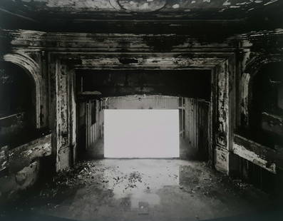 Hiroshi Sugimoto, Rashomon, 2017 LE, Limited Edition Of 400: Photographer: Hiroshi Sugimoto is a contemporary Japanese photographer whose esoteric practice explores memory and time. Using the intrinsic quality of long exposure photography, the artist provides i