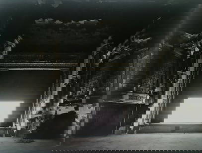 Hiroshi Sugimoto, Gojira, 2017 LE, Limited Edition Of 400: Photographer: Hiroshi Sugimoto is a contemporary Japanese photographer whose esoteric practice explores memory and time. Using the intrinsic quality of long exposure photography, the artist provides i
