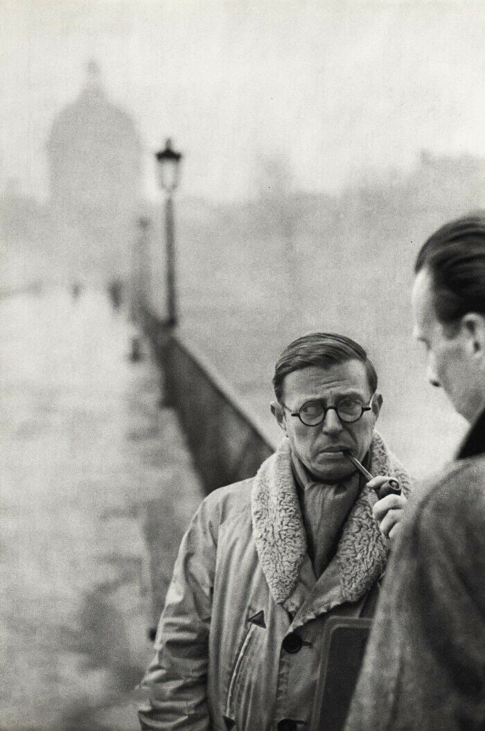 Henri Cartier Bresson, 1946 Philosopher Jean-Paul Sartre (1 of 1)