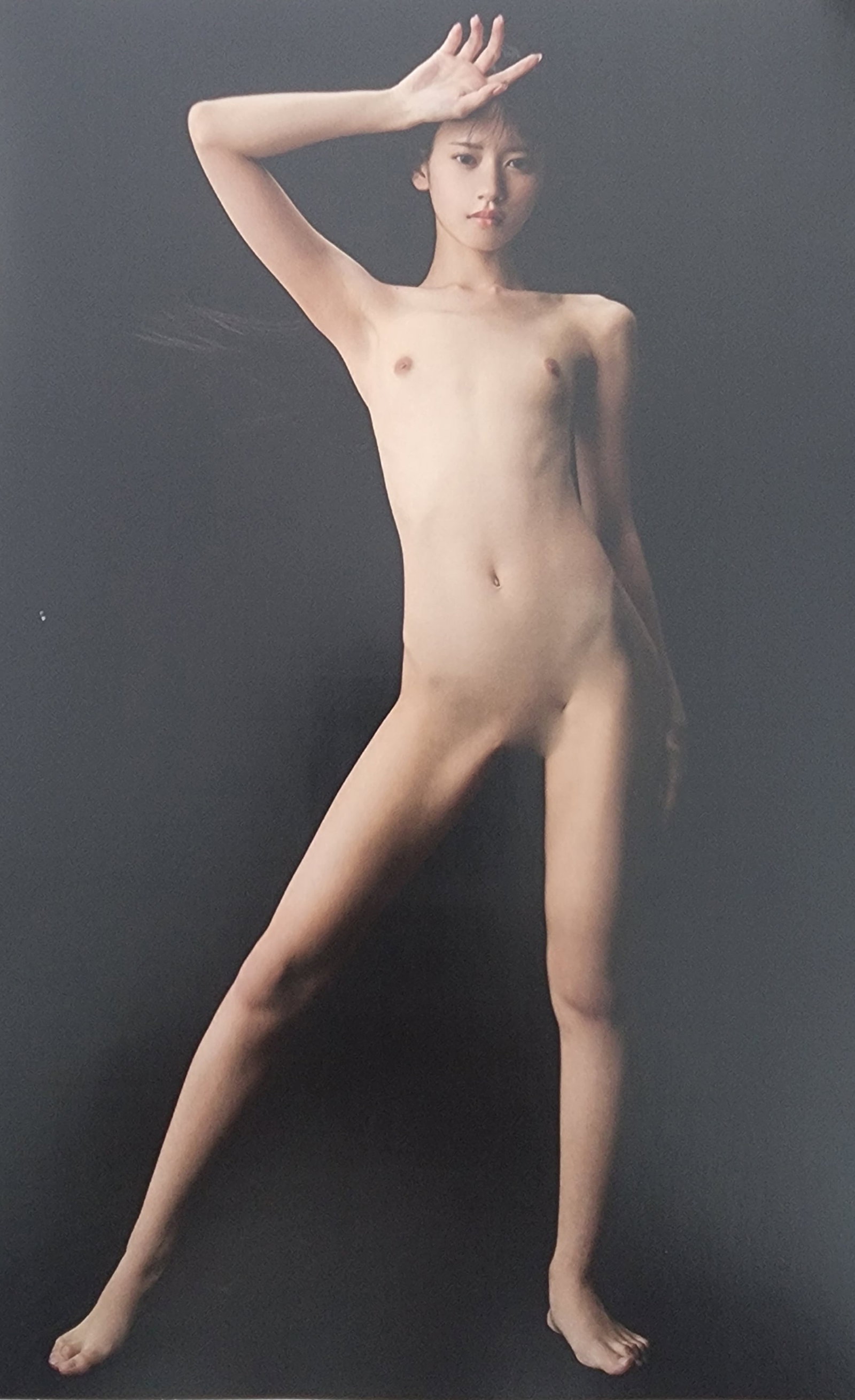 Umi Yatsugake, 'Sexy Pose' 2022: Model: Umi Yatsugake Title/Subject: Sexy Pose Type Of Print: Authentic Sheet Fed Photogravure/Heliogravure. Date Of Print: 2022 Paper: Medium weight, satin/matte finish. Print Origin: Japan Approximat