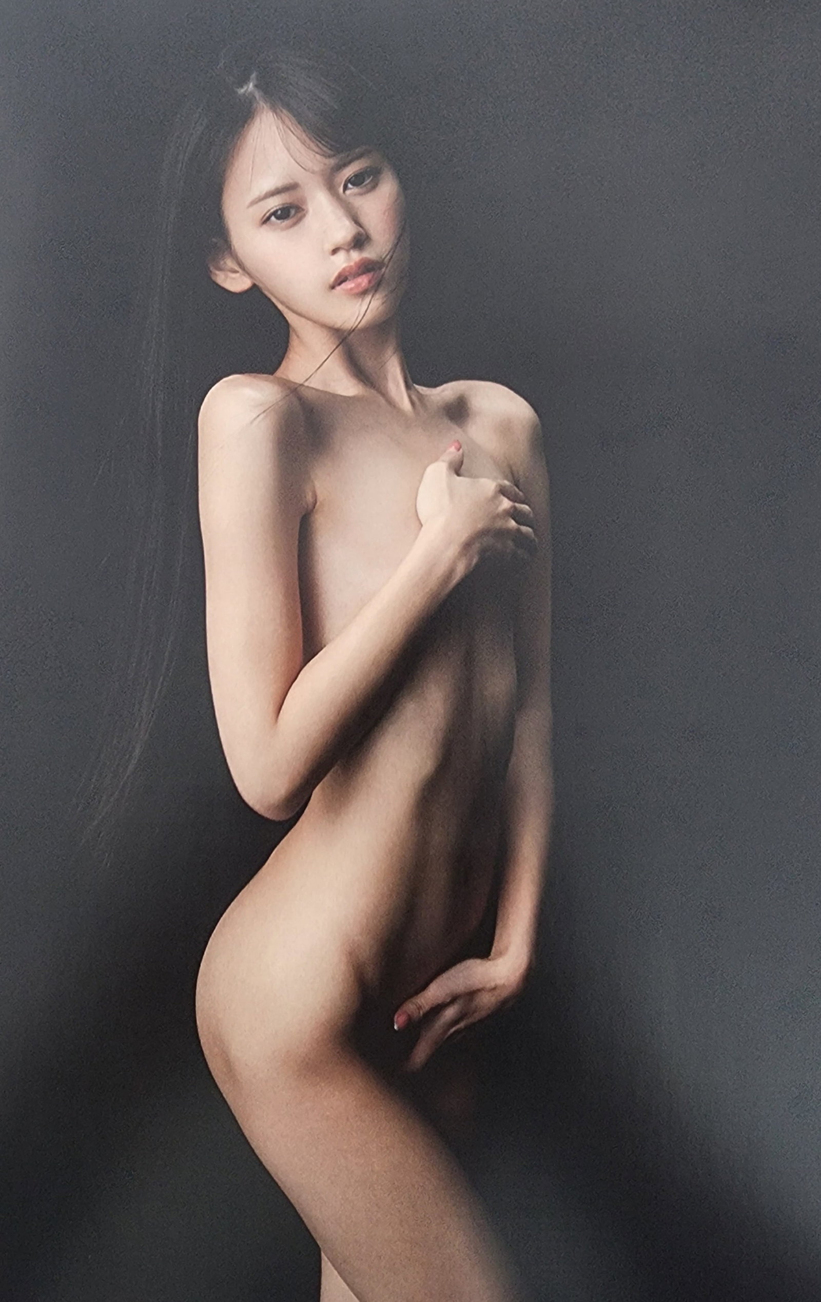Umi Yatsugake, 'Sexy Pose' 2022: Model: Umi Yatsugake Title/Subject: Sexy Pose Type Of Print: Authentic Sheet Fed Photogravure/Heliogravure. Date Of Print: 2022 Paper: Medium weight, satin/matte finish. Print Origin: Japan Approximat
