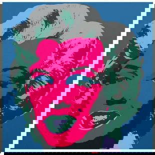 Andy Warhol, Marilyn Ii.30 Sunday B. Morning Screenprint: Marilyn Monroe Serigraph By Andy Warhol Sunday B Morning. This Is A Sunday B. Mornings Editions Serigraph That Is Stamped On The Verso In Blue Ink Published By Sunday B Morning Fill In Your Own Signat