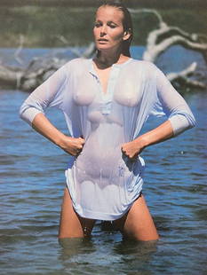 John Derek, 'Bo Derek- Modeling', 1980: Artist/Photographer: John Derek Title/Subject: Bo Derek Type Of Print: Authentic Sheet Fed Photogravure/Heliogravure. Date Of Print: 1980 Paper: Medium weight, satin/matte finish. Print Origin: USA Ap