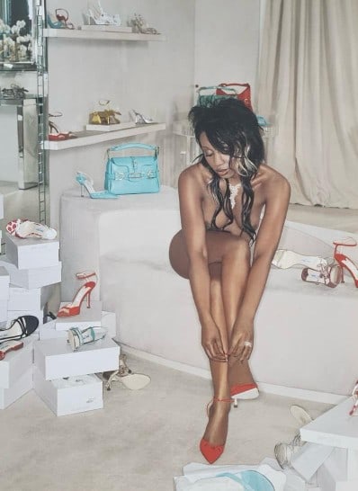 Celebrities Boudoir, 2005: Model's: Heidi Klum, Yasmin Le Bon, Elle MaCpherson, Kate Moss, Tatjana Patitz, Mimi Rogers, Emanuelle Seigner, Veronica Webb, Serena Williams Title/Subject: Celebrities Boudoir Type Of Print: Authent