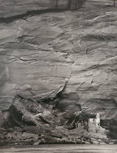 Ansel Adams, Antelope House Ruin, Canyon De Chelly National National Monument, Arizona, 1942: Photographer: Ansel Adams (American, 1902 - 1984) - Internationally renowned American photographer. One of the most influential artists in photographic history. Title: "Antelope House Ruin, Canyon De