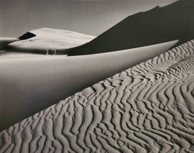 Ansel Adams, Dunes, Oceano, California, 1963: Photographer: Ansel Adams (American, 1902 - 1984) - Internationally renowned American photographer. One of the most influential artists in photographic history. Title: "Dunes, Oceano, California" Date