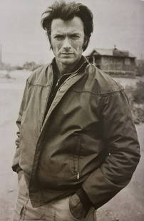 Terry O'Neill, Clint Eastwood, Tucson, Arizona, 1972: Photographer: Terry ONeill was a British photographer, known for documenting the fashions, styles, and celebrities of the 1960s. Title: Clint Eastwood, Tucson, Arizona Date Of Negative: 1972 Type Of P