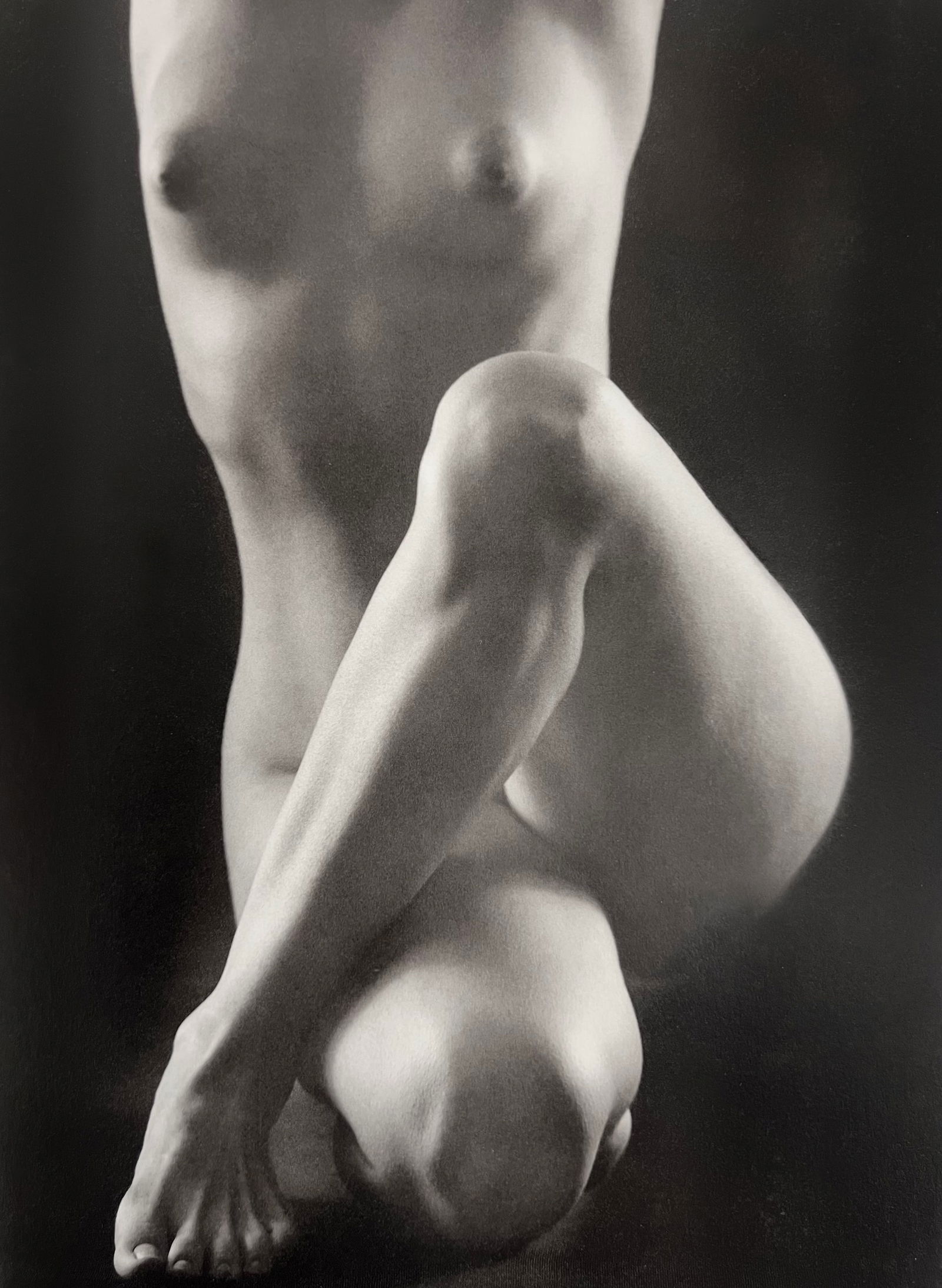 Ruth Bernhard, Crossover, 1969: Ruth Bernhard (1905-2006) was the daughter of Lucien Bernhard, a graphic designer known as "the father of the German poster." After studying for two years at the Berlin Academy of Art, she came to New
