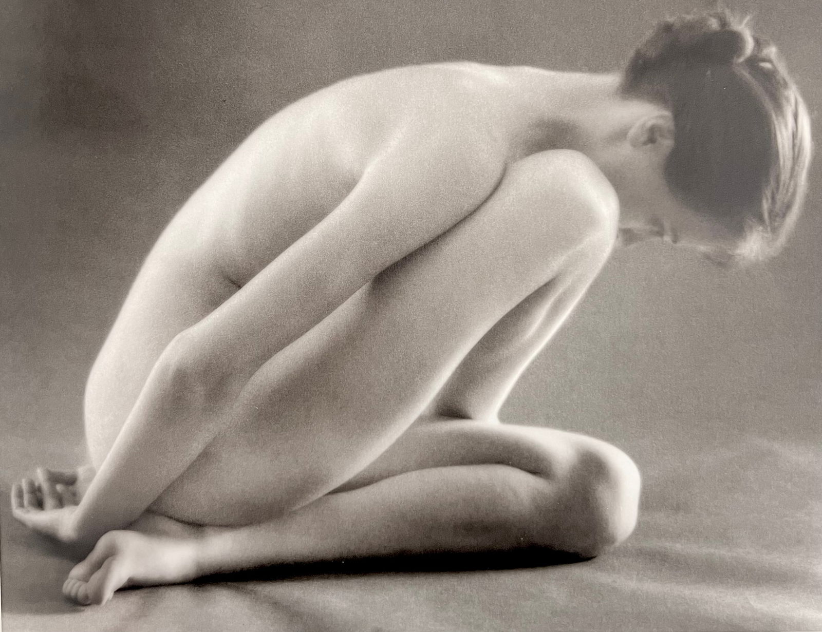 Ruth Bernhard, Folding, 1962: Ruth Bernhard (1905-2006) was the daughter of Lucien Bernhard, a graphic designer known as "the father of the German poster." After studying for two years at the Berlin Academy of Art, she came to New