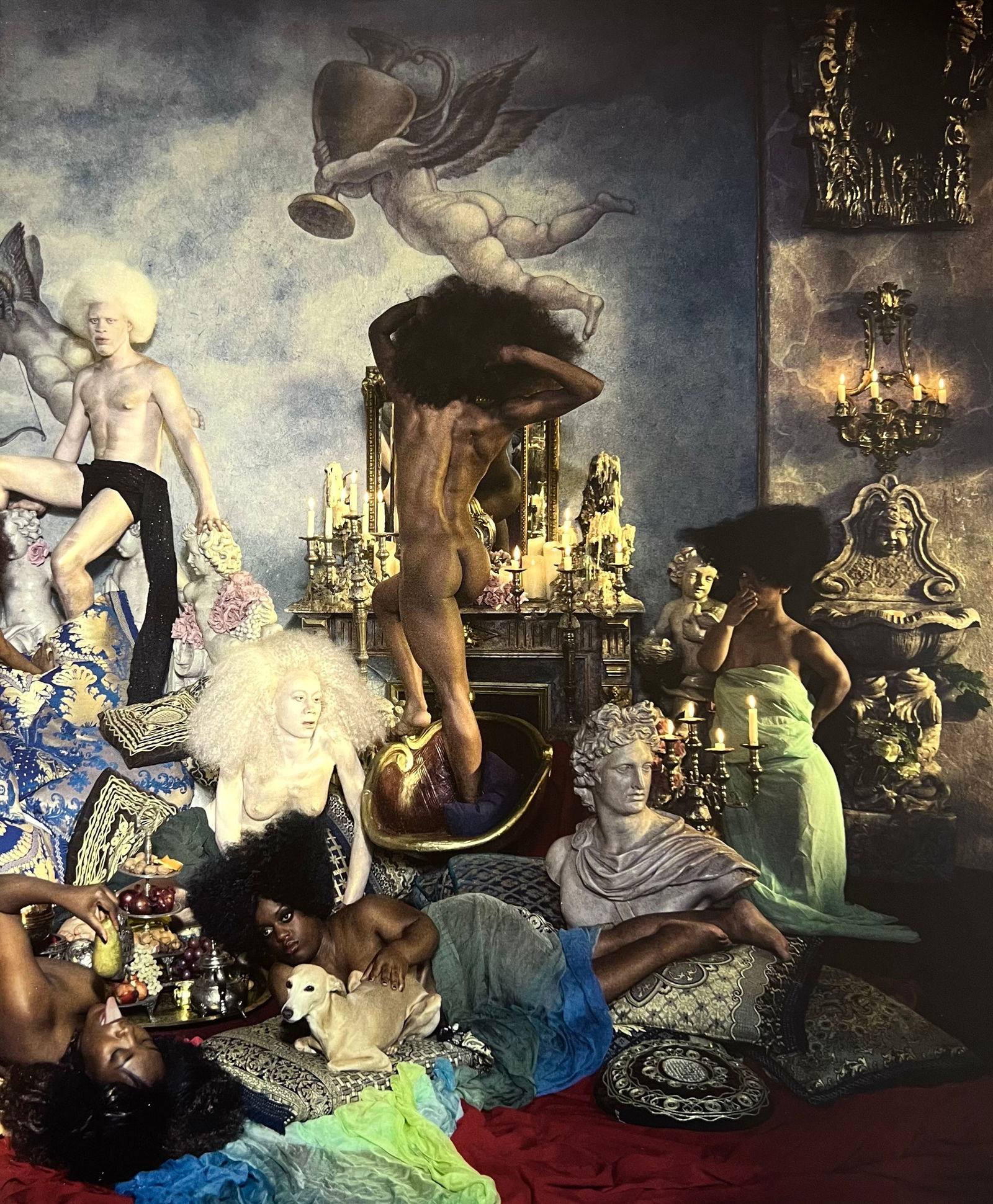 Marc Lagrange, La Dolce Vita, 2000's: Photographer: Marc Lagrange was a Belgian photographer known for his nude portraits of female figures. Lagrange created dream-like and fantastical narrative pictures populated by beautiful nudes that