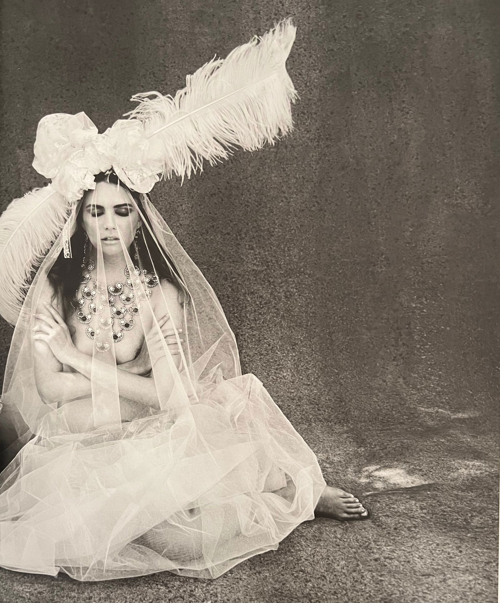 Marc Lagrange, The Maiden, 2000's: Photographer: Marc Lagrange was a Belgian photographer known for his nude portraits of female figures. Lagrange created dream-like and fantastical narrative pictures populated by beautiful nudes that
