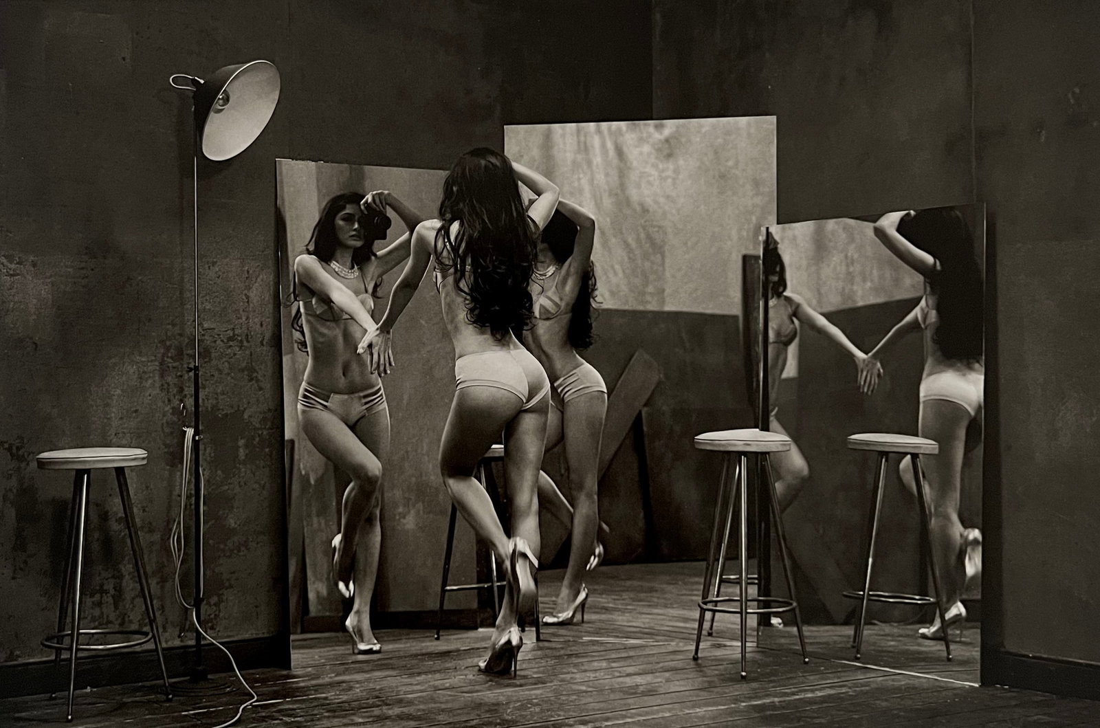 Marc Lagrange, Unveiling, 2000's: Photographer: Marc Lagrange was a Belgian photographer known for his nude portraits of female figures. Lagrange created dream-like and fantastical narrative pictures populated by beautiful nudes that 