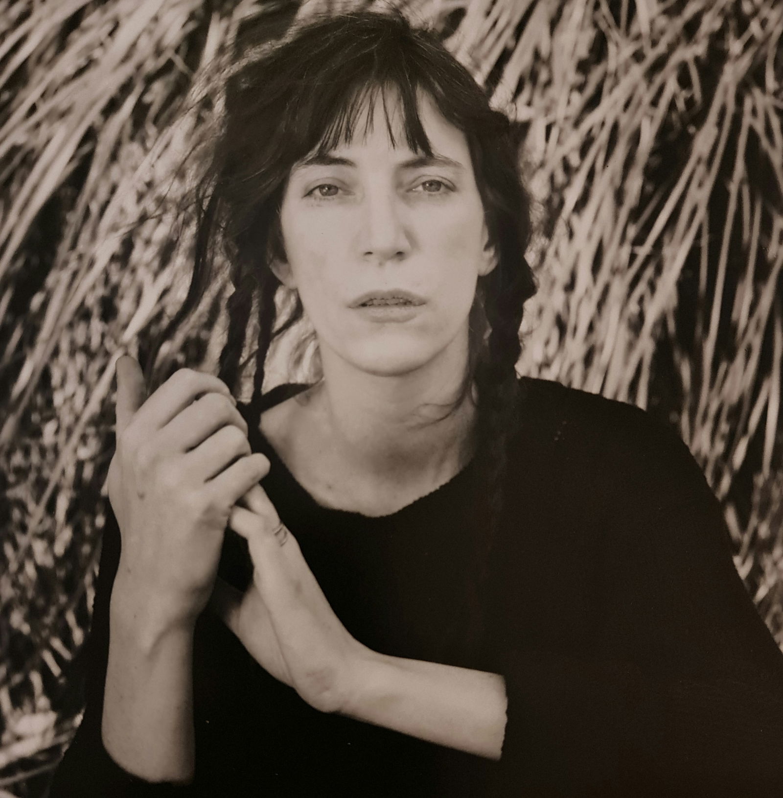 Robert Mapplethorpe, Patti Smith, 1987: Photographer: Robert Michael Mapplethorpe (1946-1989) was an American photographer, best known for his black-and-white photographs. His work featured an array of subjects, including celebrity portrait