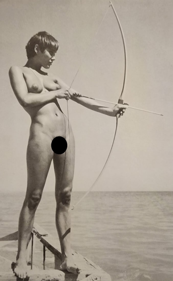 Andre de Dienes, Outdoor Water Nudes (1 of 1)