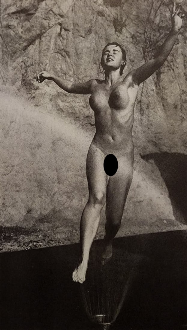 Andre de Dienes, Outdoor Water Nudes: Andre de Dienes, Outdoor Water Nudes Type Of Print: Authentic Sheet Fed Photogravure/Heliogravure. Date Of Print: 1965 Paper: Medium weight, satin/matte finish. Print Origin: USA Approximate Image Siz