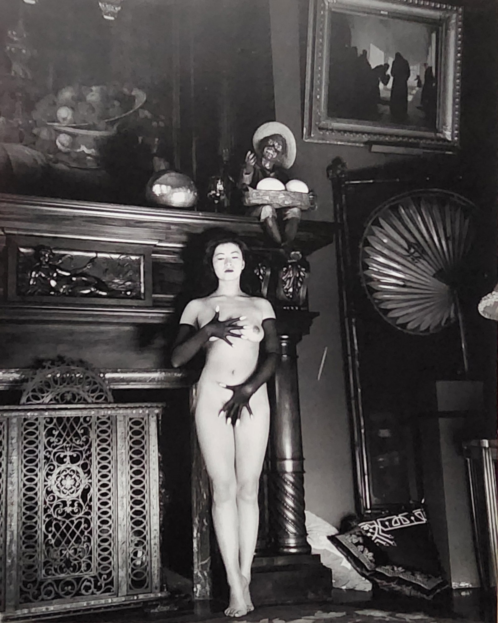 Helmut Newton Portraits of Eri Ishida: Artist/Photographer: Helmut Newton Title/Subject: Immorale Type Of Print: Authentic Sheet Fed Photogravure/Heliogravure. Date Of Print: 1993 Paper: Medium weight, satin/matte finish. Print Origin: Jap