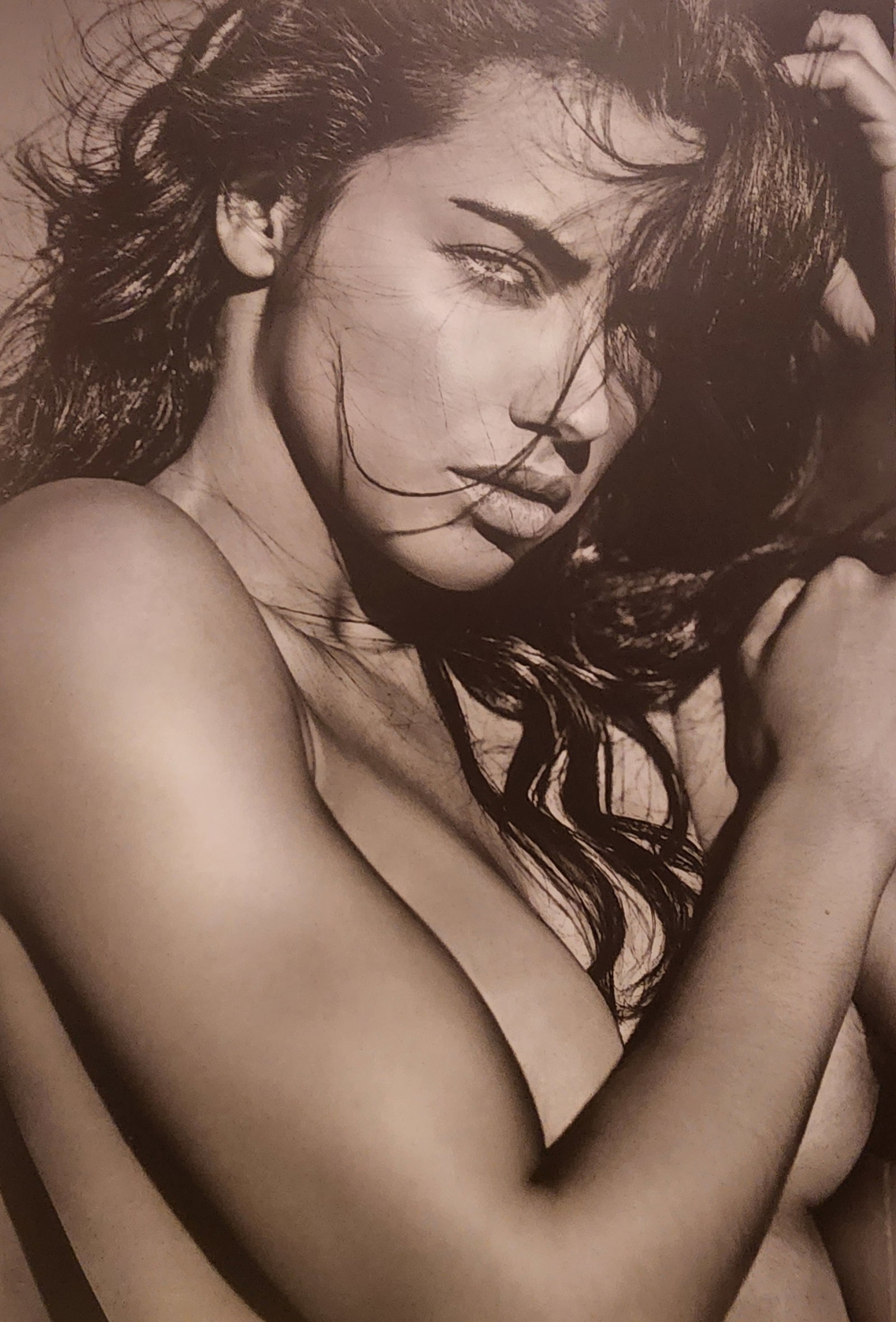 Russell James, Victoria Secret Models, 2014: Artist/Photographer: Russell James Title/Subject: Victoria Secret Models Type Of Print: Authentic Sheet Fed Photogravure/Heliogravure. Date Of Print: 2014 Paper: Medium weight, satin/matte finish. Pri