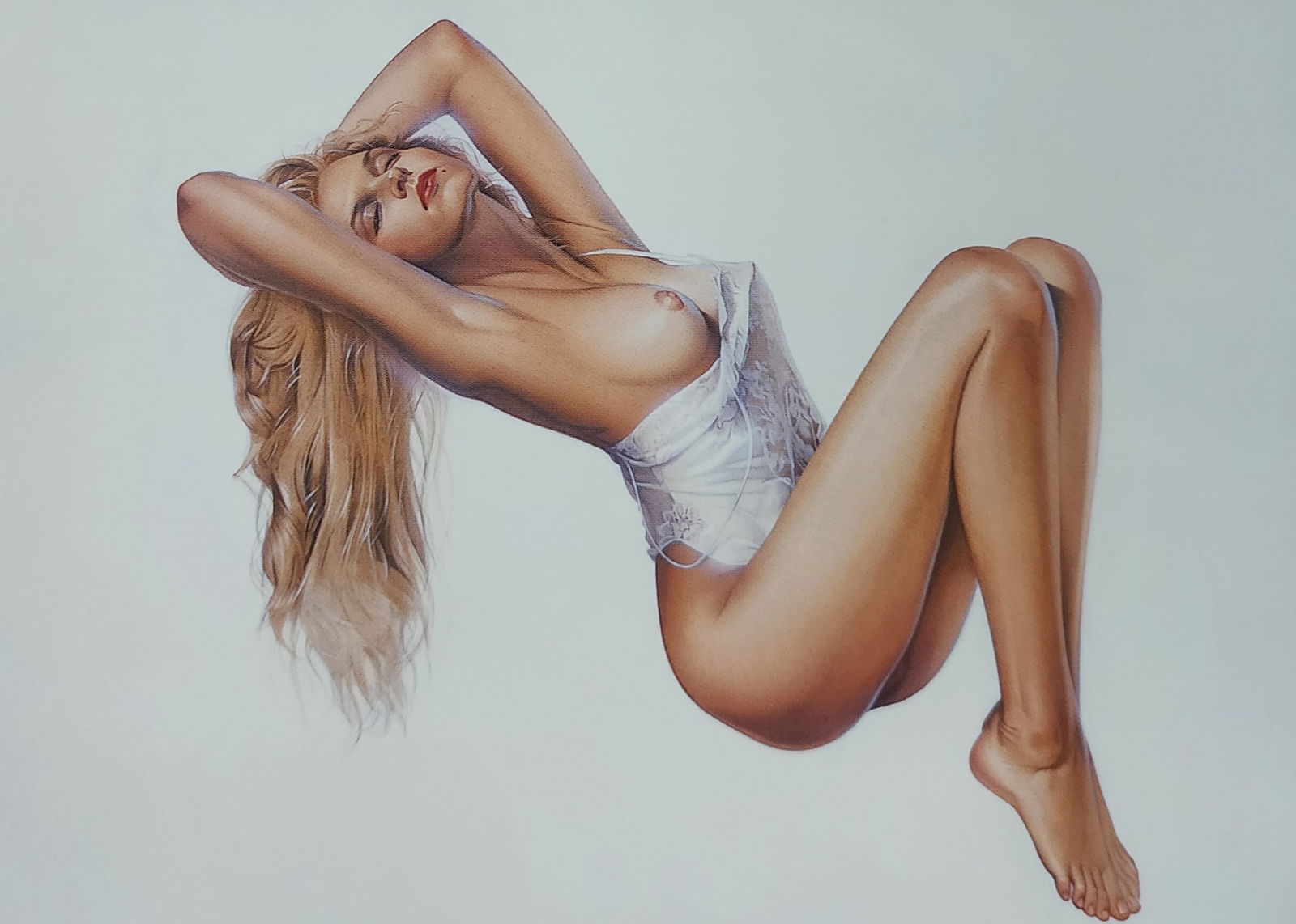 Hajime Sorayama, Untitled Photogravure 2010: Photographer: Hajime Sorayama, Title/Subject: Untitled Type Of Print: Authentic Sheet Fed Photogravure/Heliogravure. Date Of Print: 2010 Paper: Medium weight, satin/matte finish. Print Origin: Singapo