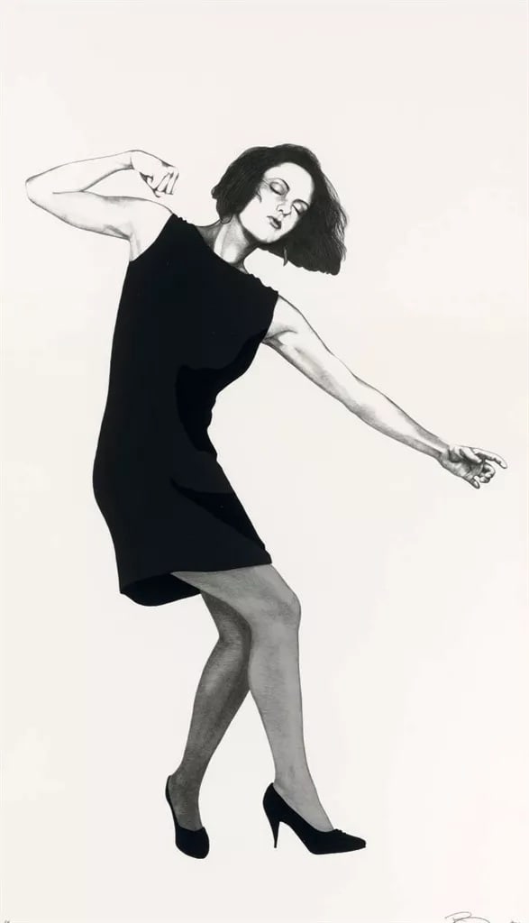 Robert Longo, 'Tilman', Signed Limited Edition Lithograph: Artist: Robert Longo Title: Tillman Medium: Lithograph On Paper Date: 1999 Edition: Of 50 Size: 70 x 40 inches Additional Details: Hand signed and numbered. Artwork is in excellent condition. Certific