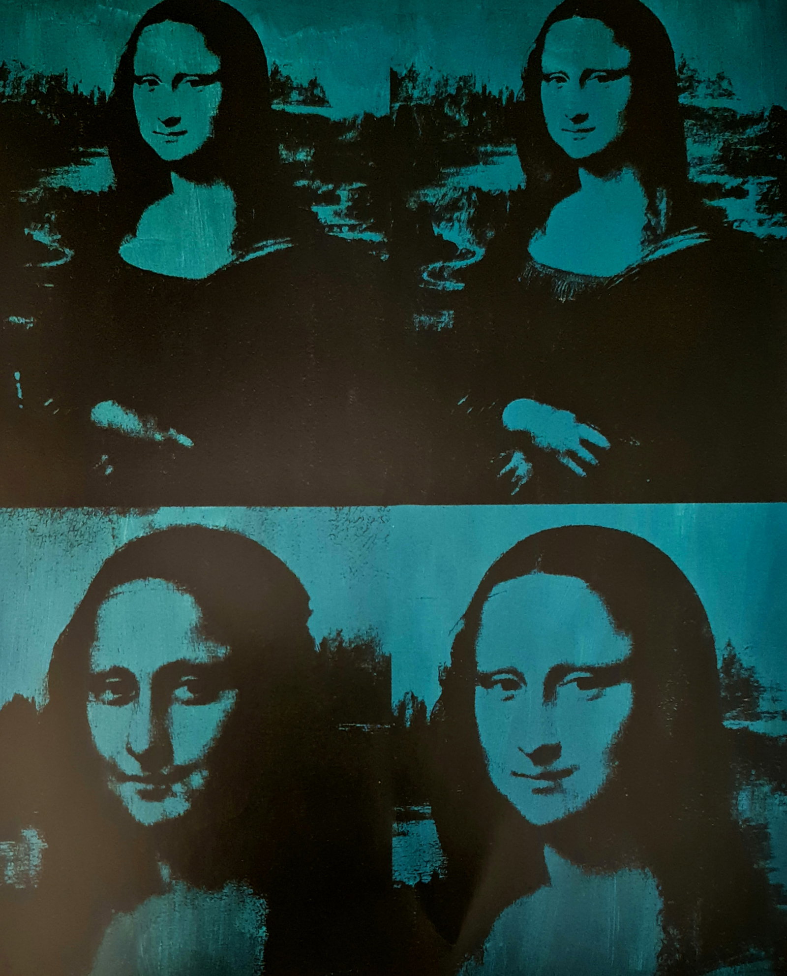 Andy Warhol, Mona Lisa four times, 1979 (1 of 1)