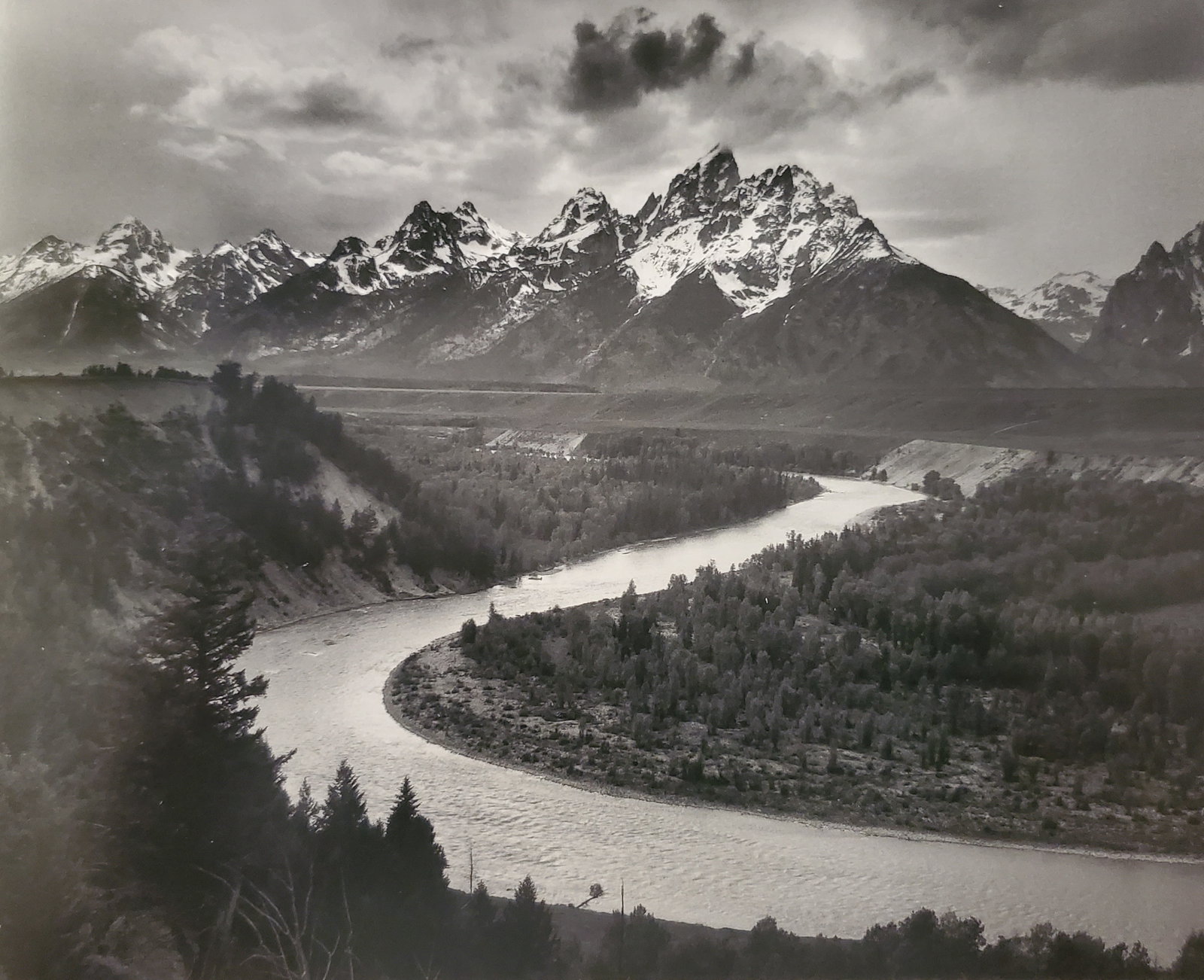 Ansel Adams, The Tetons and the Snake River, Grand Teton National Park, Wyoming, 1942: Photographer: Ansel Adams (American, 1902 - 1984) - Internationally renowned American photographer. One of the most influential artists in photographic history. Title: "The Tetons and the Snake River,