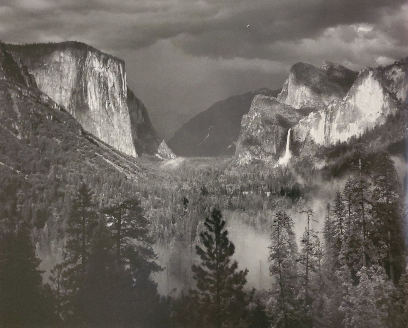 Ansel Adams, Yosemite Valley, Thunderstorm, California, 1949: Photographer: Ansel Adams (American, 1902 - 1984) - Internationally renowned American photographer. One of the most influential artists in photographic history. Title: "Yosemite Valley, Thunderstorm, 
