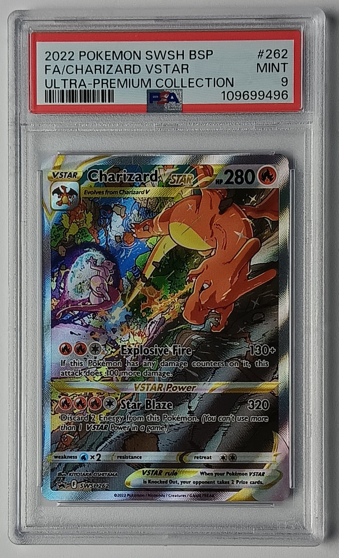 Charizard VSTAR 2022 SWSH BSP Ultra Premium Collection Pokemon Card Gem Mint 9 (1 of 2)
