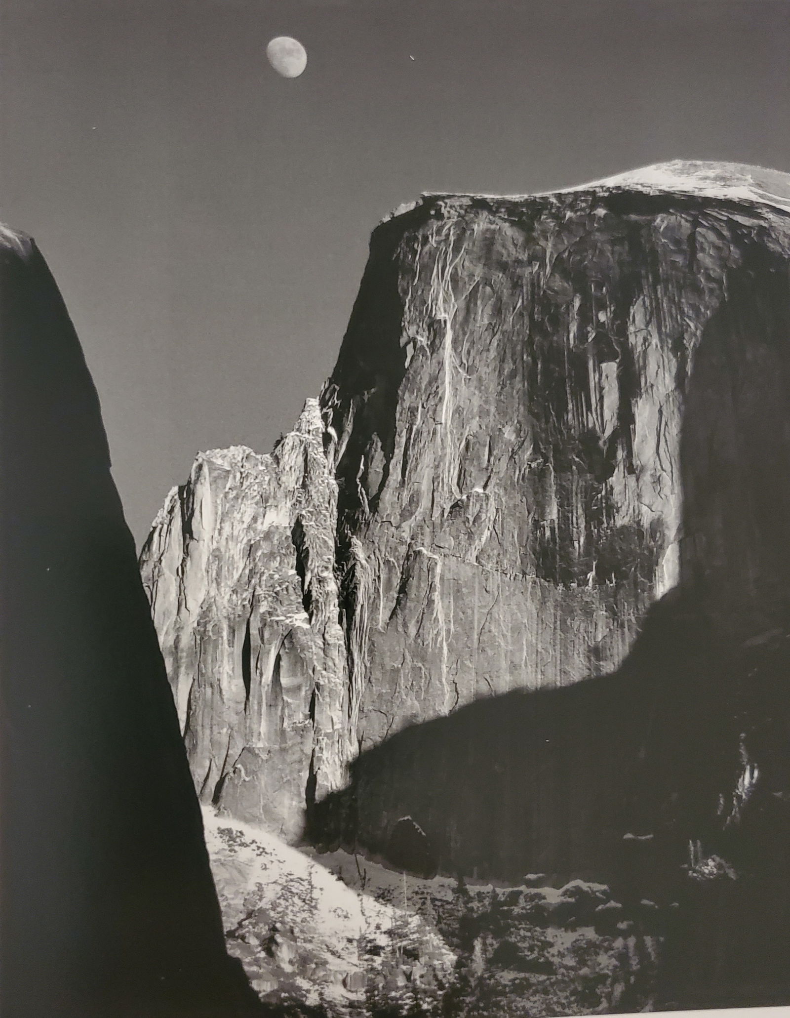 Ansel Adams, Moon and Half Dome, Yosemite National Park, California, 1960 (1 of 1)
