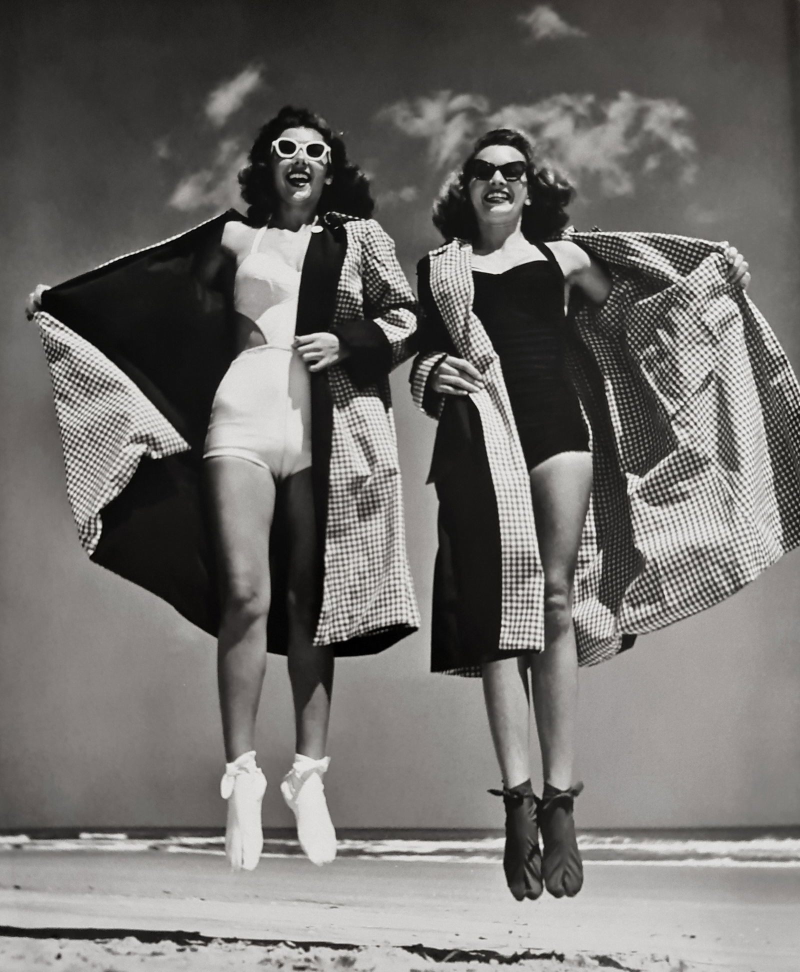 Phillipe Halsman, Daytona Beach, 1946: Photographer: Philippe Halsman (Latvia born American, 1906 - 1979) - internationally renowned portrait and fashion photographer, one of the most important and influential photographers from the 1940's