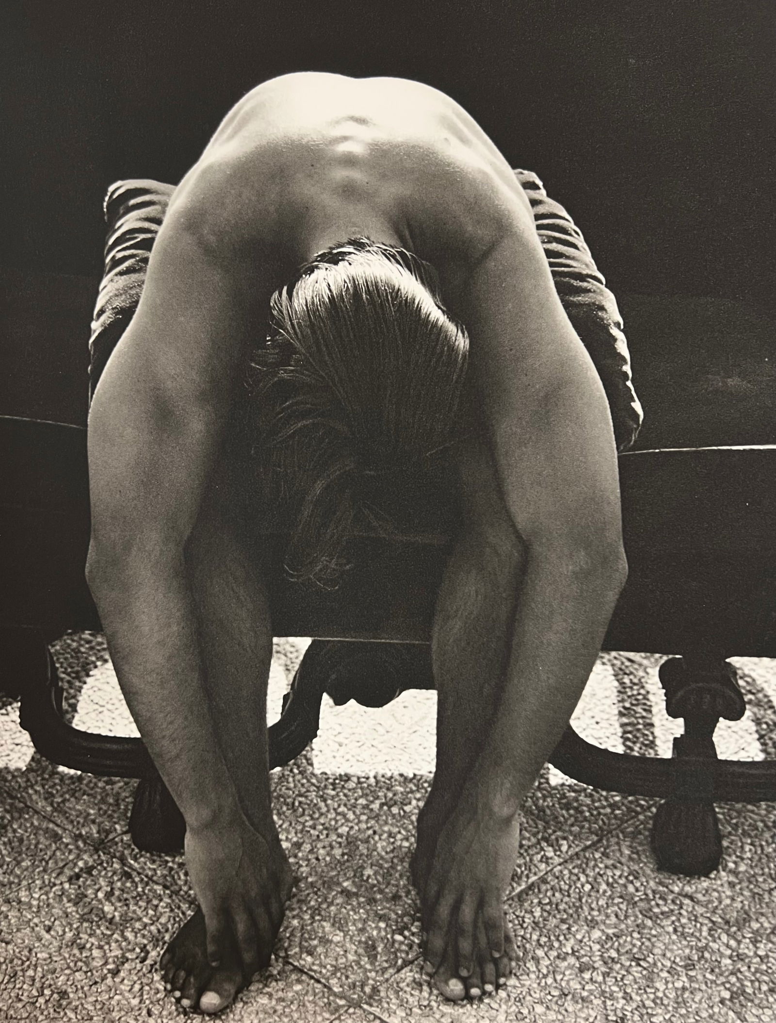 Bruce Weber, Touching toes: Photographer: Bruce Weber (American, b. 1946) - internationally renowned American fashion photographer best known for his racy, erotically charged imagery. Weber has shot the ad campaigns of Calvin Kl