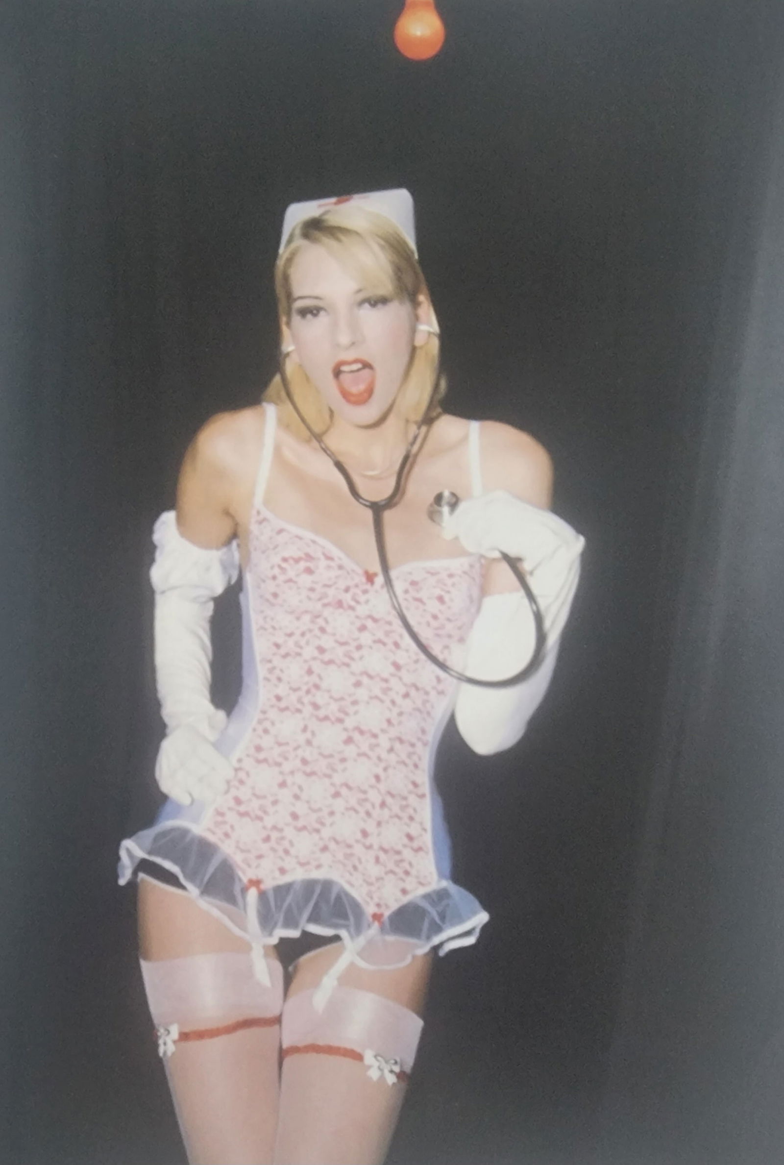 Blondes have more fun by Michelle Olley, 2002: Artist/Photographer: Michelle Olley Title/Subject: Blondes have more fun Type Of Print: Authentic Sheet Fed Photogravure/Heliogravure. Date Of Print: 2002 Paper: Medium weight, satin/matte finish. Pri