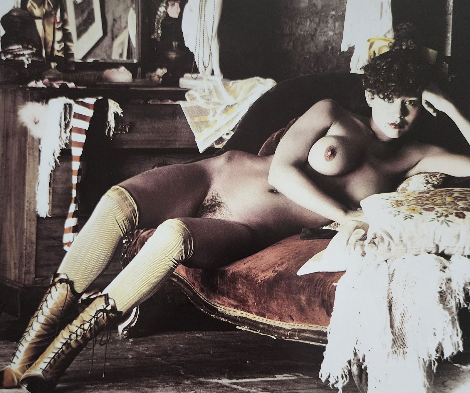 Erotique Masterpiece, 1998: Artist/Photographer: Man Ray, Marconi, Agelou, Y. Park, E. Weston, G. Riebicke, R. Koppitz, Manasse, H.P. Horst, N. Parkinson, Bill Brandt..... Title/Subject: Erotique Masterpiece Type Of Print: Authe