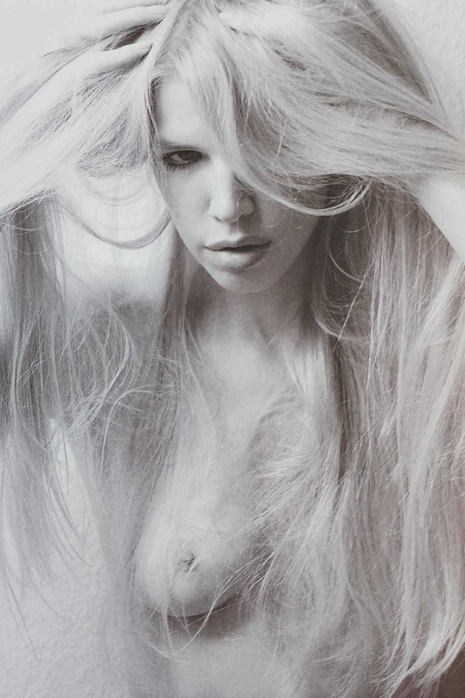 Jens Bruggemann, Female Nude, 2000: Artist/Photographer: Jens Bruggemann Title/Subject: Female Nude Type Of Print: Authentic Sheet Fed Photogravure/Heliogravure. Date Of Print: 2000 Paper: Medium weight, satin/matte finish. Print Origin
