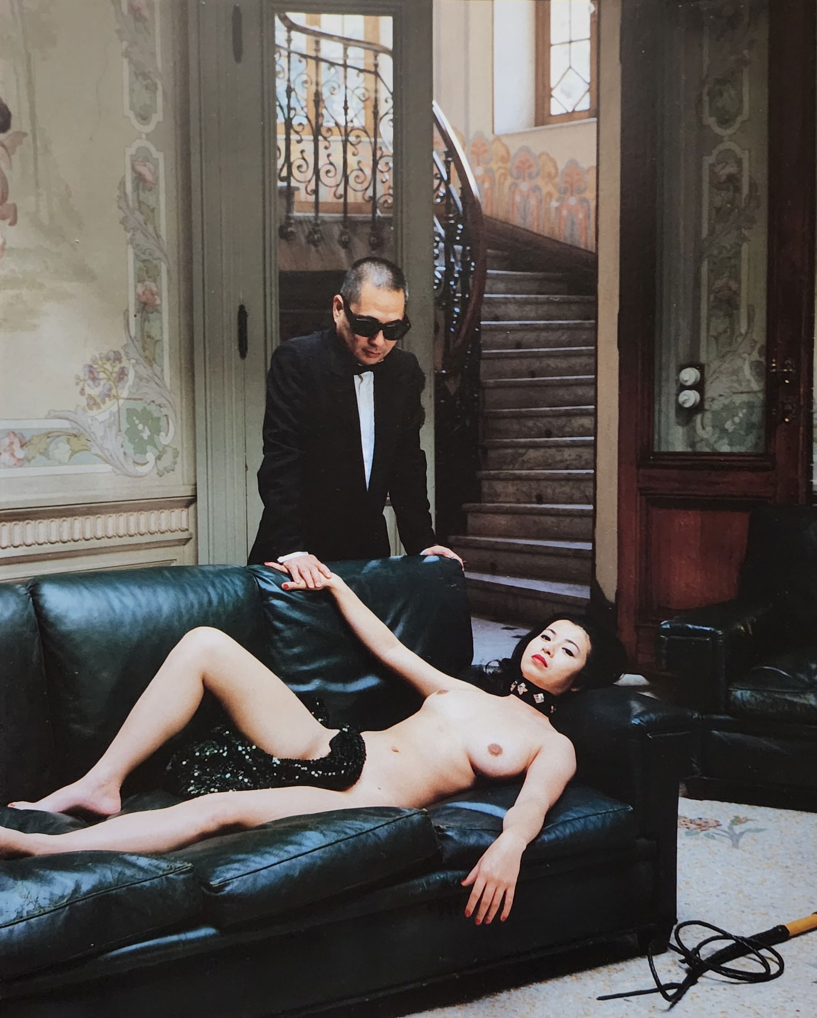 Helmut Newton 'Immorale' 1993: Artist/Photographer: Helmut Newton Title/Subject: Immorale Type Of Print: Authentic Sheet Fed Photogravure/Heliogravure. Date Of Print: 1993 Paper: Medium weight, satin/matte finish. Print Origin: Jap