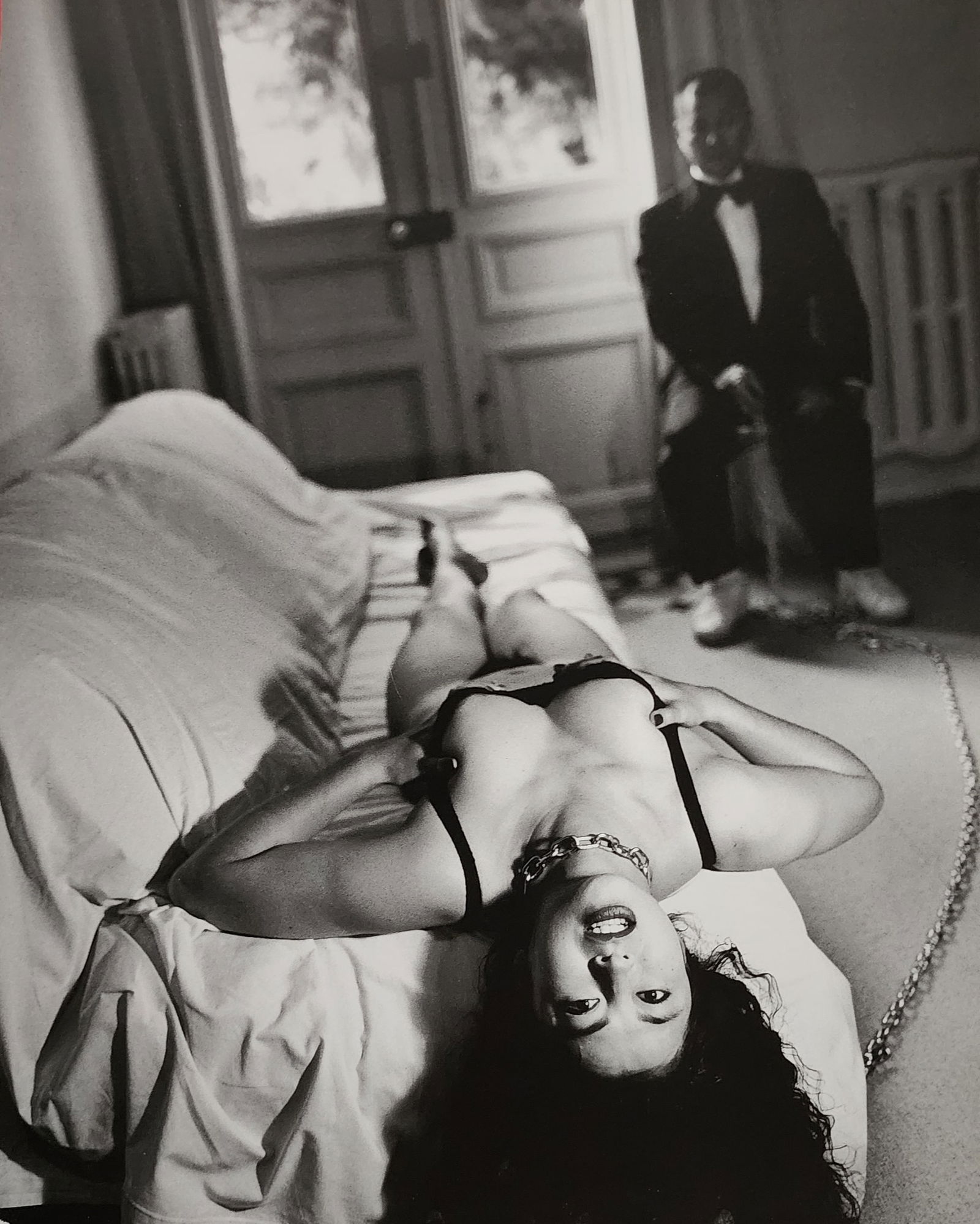 Helmut Newton 'Immorale' 1993: Artist/Photographer: Helmut Newton Title/Subject: Immorale Type Of Print: Authentic Sheet Fed Photogravure/Heliogravure. Date Of Print: 1993 Paper: Medium weight, satin/matte finish. Print Origin: Jap
