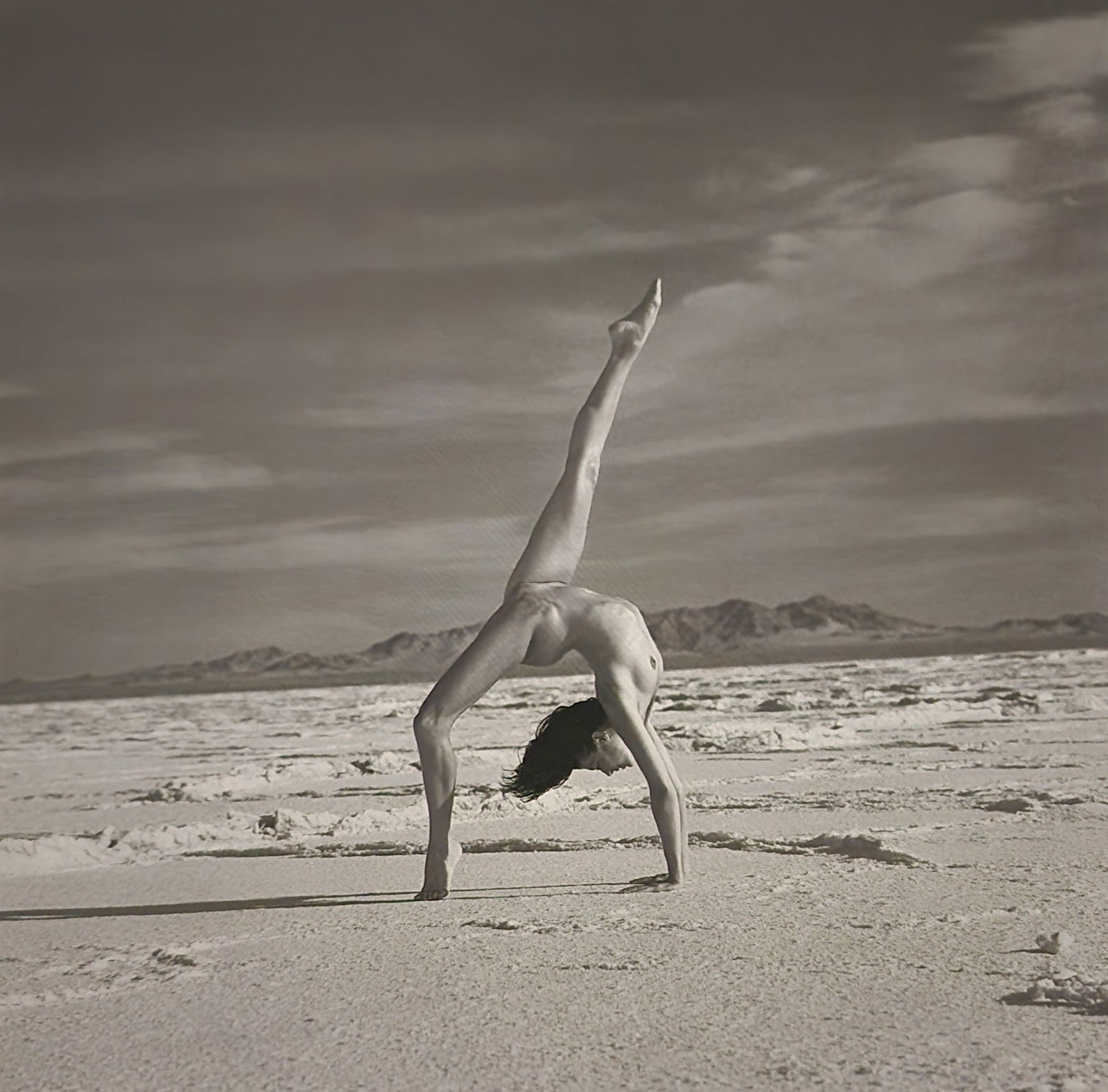 Guido Argentini, 'Silver nude' 2004: Photographer: Guido Argentini (1966-Present) born in Florence, Italy. Gave up studying medicine after three years at the University of Florence before deciding to turn his passion for photography into