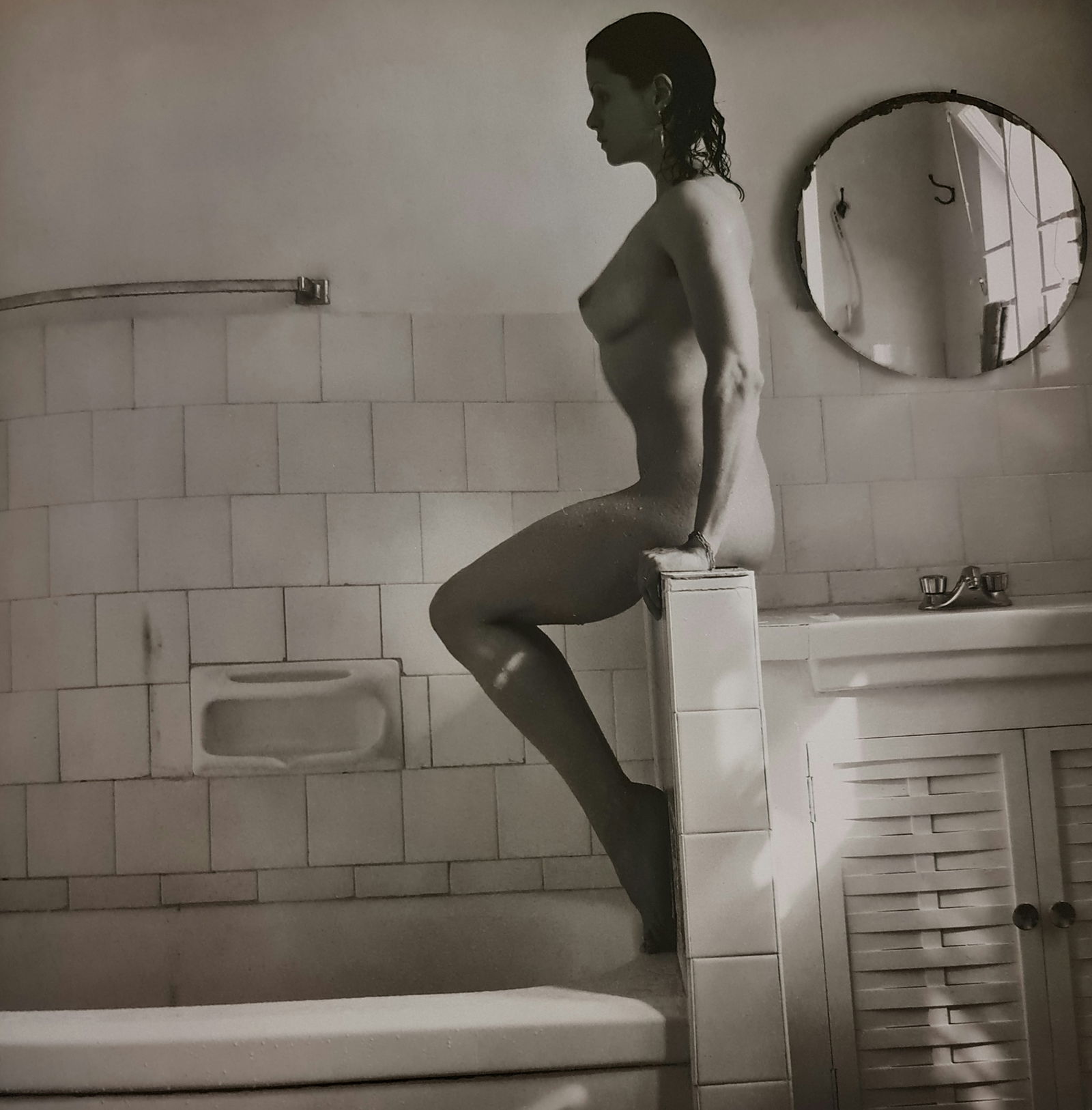 Robert Mapplethorpe, Lisa Lyon, 1982: Photographer: Robert Michael Mapplethorpe (1946-1989) was an American photographer, best known for his black-and-white photographs. His work featured an array of subjects, including celebrity portrait